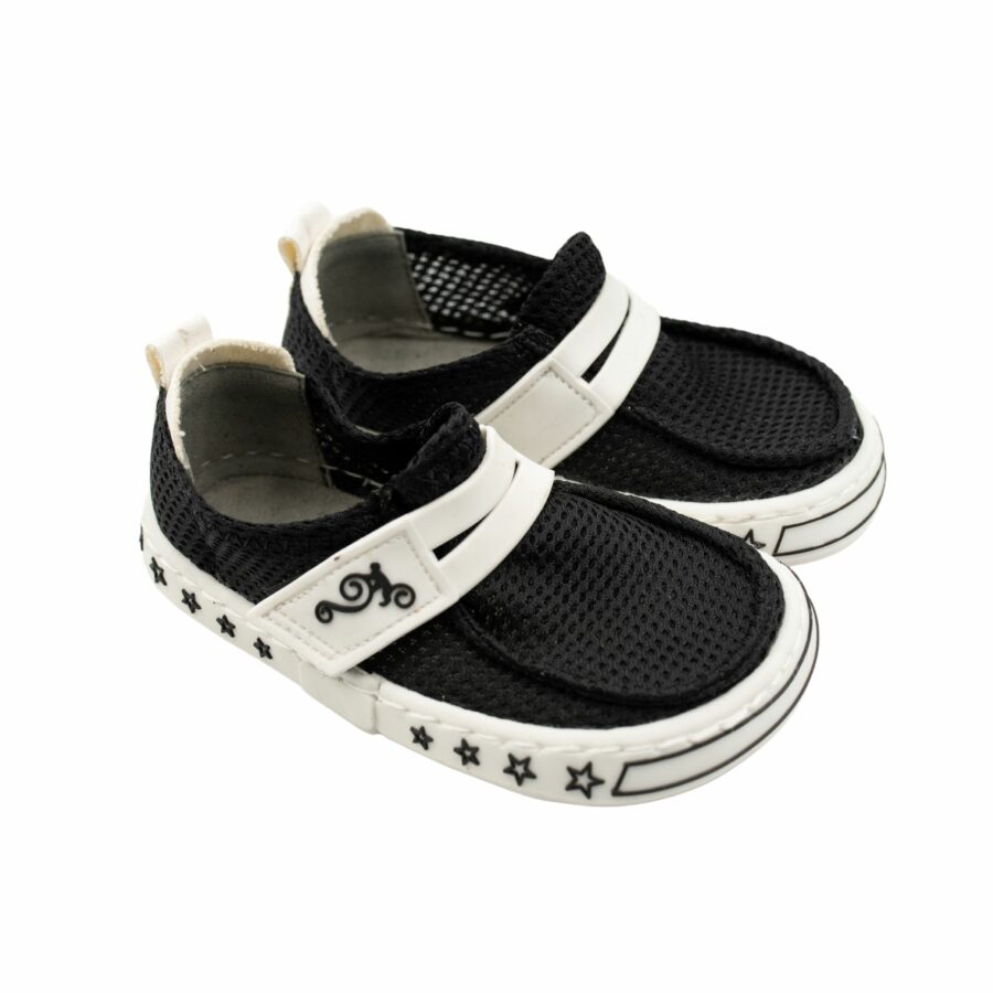 Buty dziecięce barefoot - ALEX Black