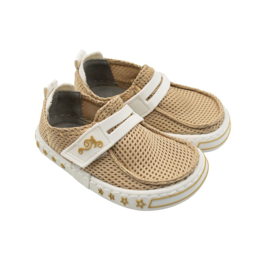 Barefoot children's shoes - ALEX BEIGE