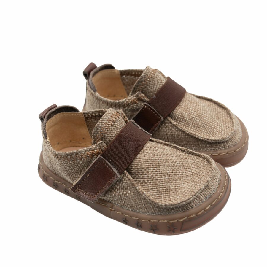 Buty dziecięce barefoot - RICO Cinnamon