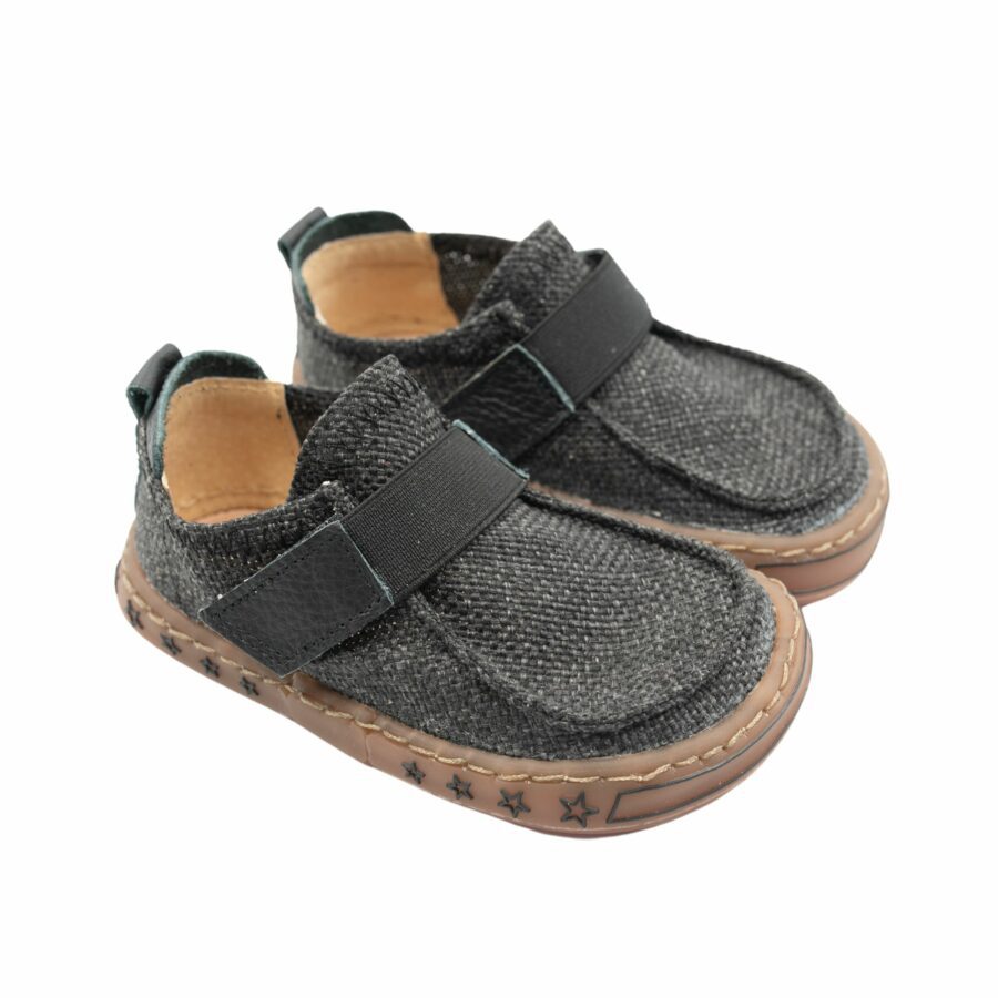 Barefoot dětská obuv - RICO DARK GRAY